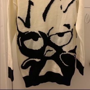 F21Xhello kitty badtzmaru long sleeve sweater